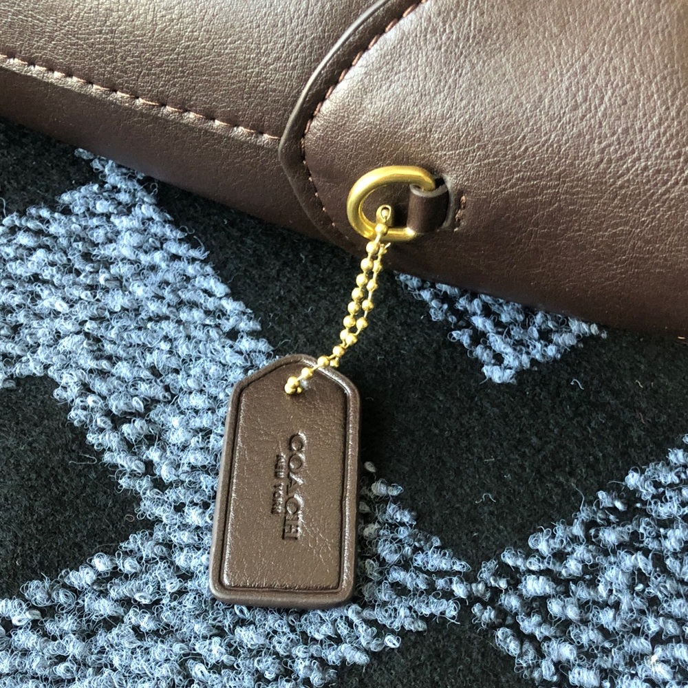 Coach Dark Brown Brooklyn 28 Shoulder Bag - Picture 4 of 4